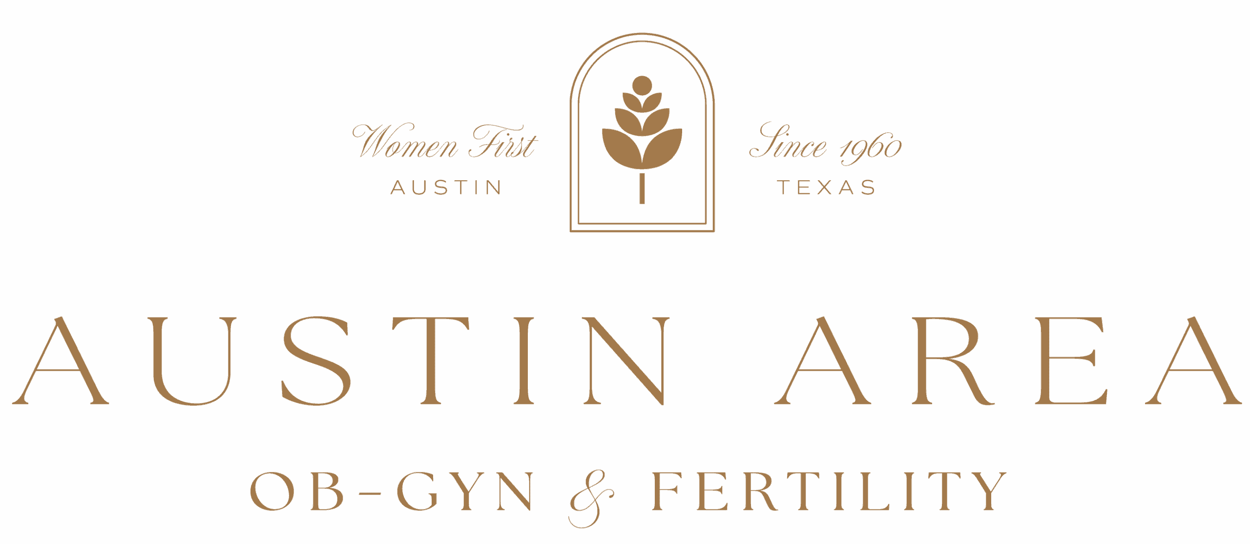 Austin Area OBGYN & Fertility Logo Full