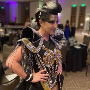 Blue Sanders — Art Bra Austin 2026 Model